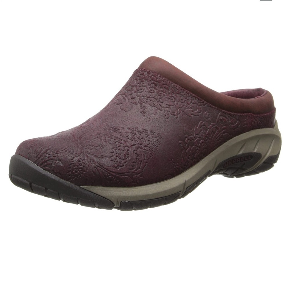 Merrell Encore Frill leather comfort loafer shoes women’s size 6